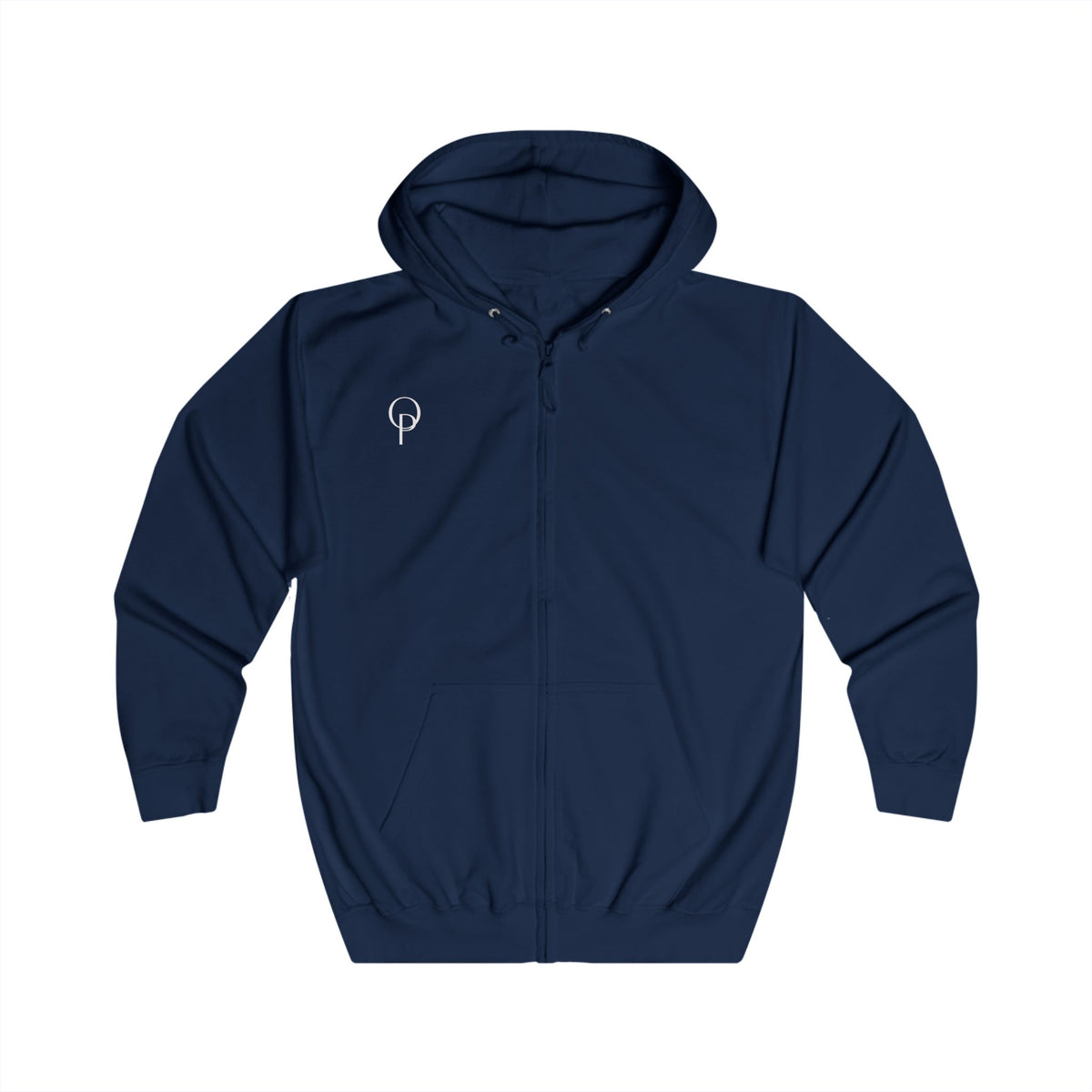 Cashflow Bulldog Zip Hoodie — Financial Freedom Graphic Full-Zip Hoodie