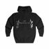 After dark zip up hoodie in classic fit with soft fleece and embroidery option