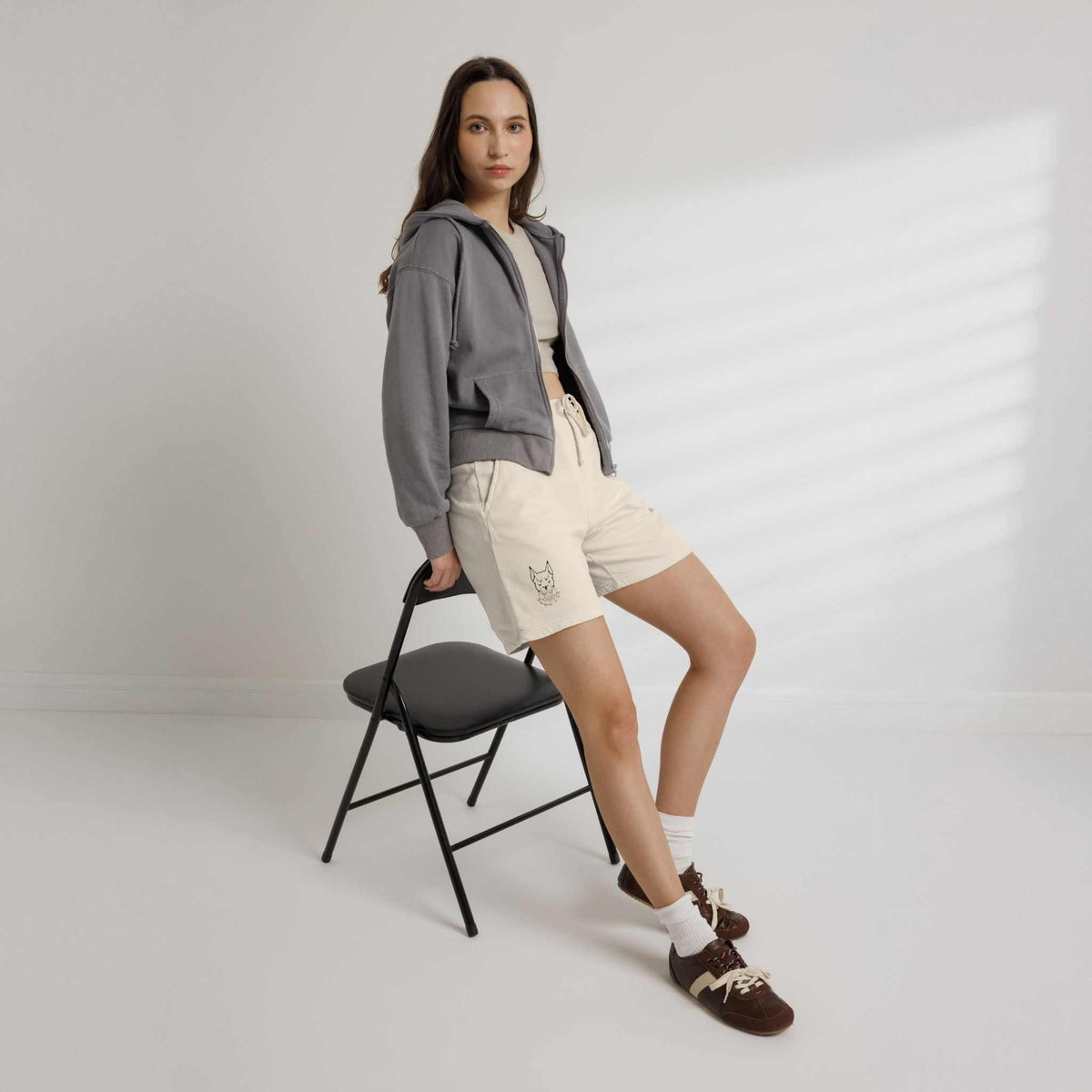 OP Bond Shorts – styled view