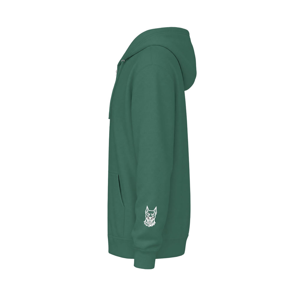 Unisex Fleece Zip Up Hoodie