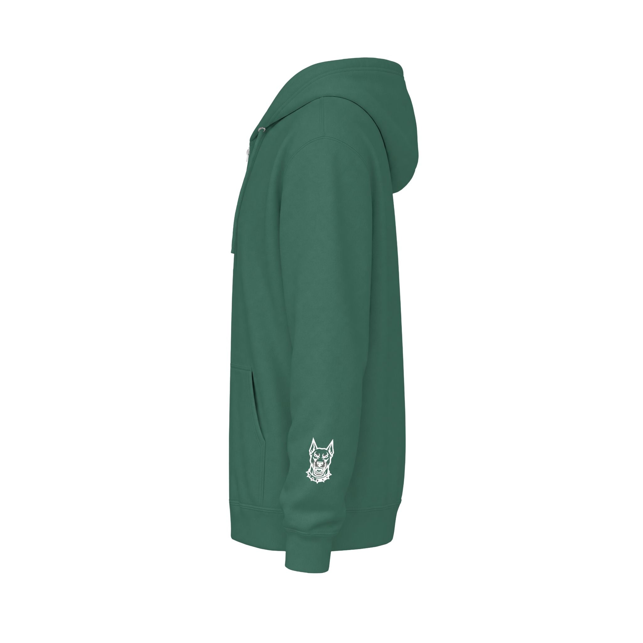Unisex Fleece Zip Up Hoodie