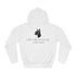 Off Protocol Saint Noir Hoodie in garment-dyed ring-spun cotton and polyester blend with relaxed fit and jersey-lined hood