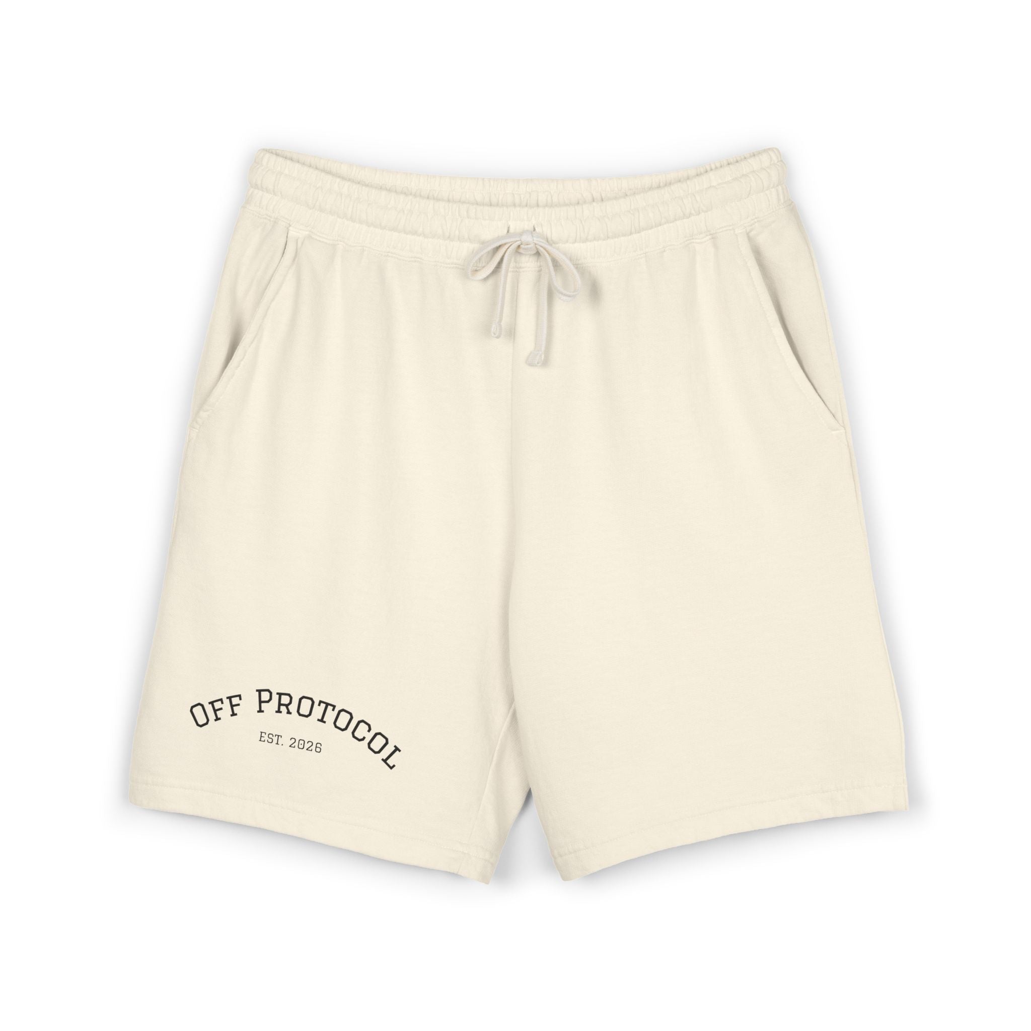 Unisex Garment-Dyed Lightweight Fleece Sweat Shorts