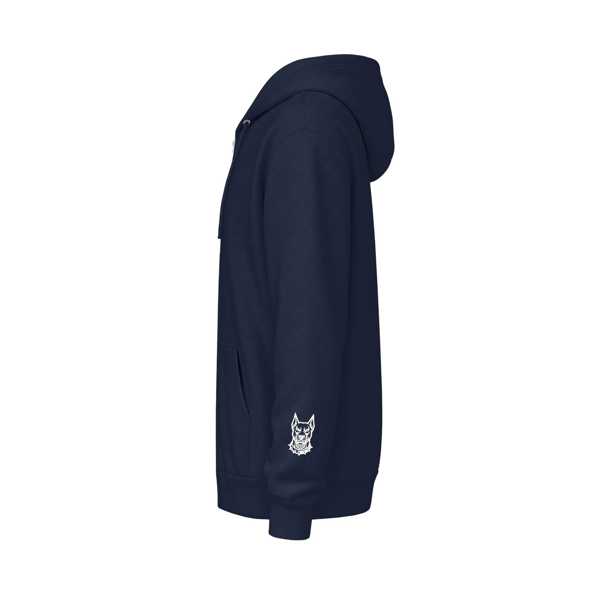 Unisex Fleece Zip Up Hoodie