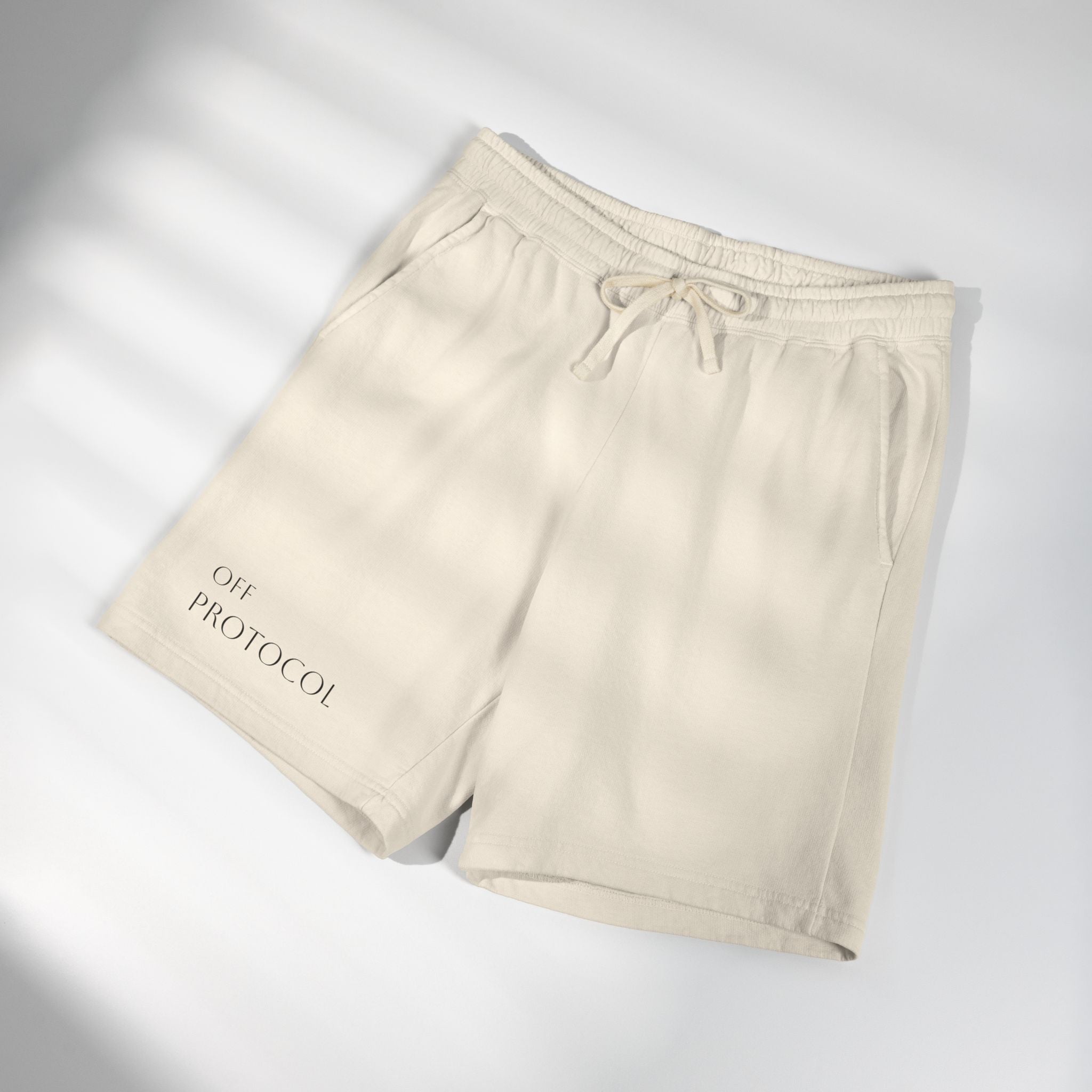 Unisex Garment-Dyed Lightweight Fleece Sweat Shorts
