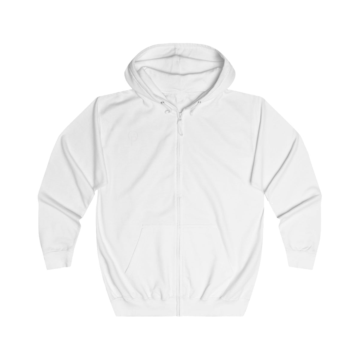 Cashflow Bulldog Zip Hoodie — Financial Freedom Graphic Full-Zip Hoodie