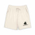 "OFF PROTOCOL"® vintage fleece sweat shorts in relaxed fit made from 100% ring-spun cotton